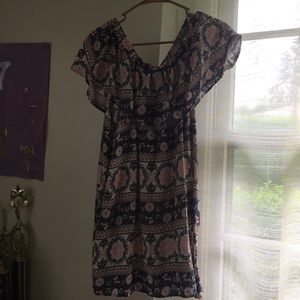 Off the shoulder dress